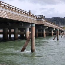 ここから見る宇治橋