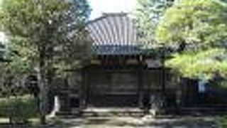 落着いた雰囲気の長徳寺