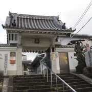 真田家ゆかりのお寺です。