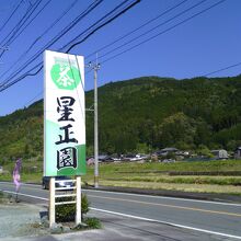 県道52号線沿い、わかりやすい場所です