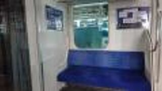 週末の午前9時台に、神田駅から乗車