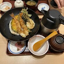 えび天丼:1078円