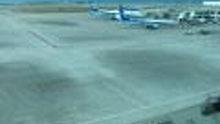 空港の展望デッキ