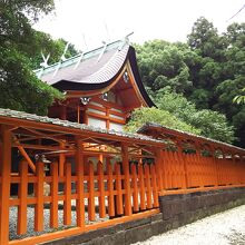 早吸日女神社の社殿