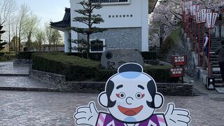 桜の名所、丸岡城