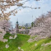 ちょっとした灯台のような建物