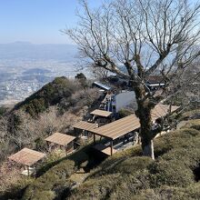 山頂展望台からの眺め