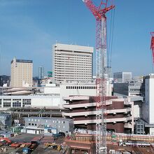 仙台西口の眺望