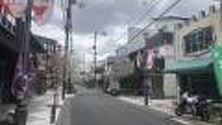 懐かしい商店街