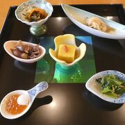 ロイヤルホテル長野２泊　日本料理信濃路の夕食