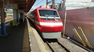 特急りょうもう号はガラガラ