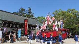 神幸式（大祭式）に遭遇・・・