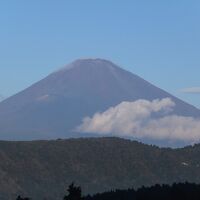 部屋から見た富士山