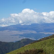 晴れの日。富士山。