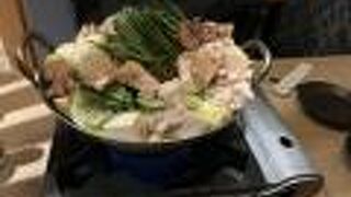 もつ鍋を飲み放題で！