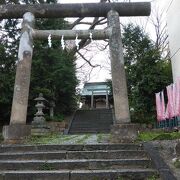 かつては月の名勝地とされていた神社