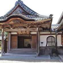 宿坊の正面玄関