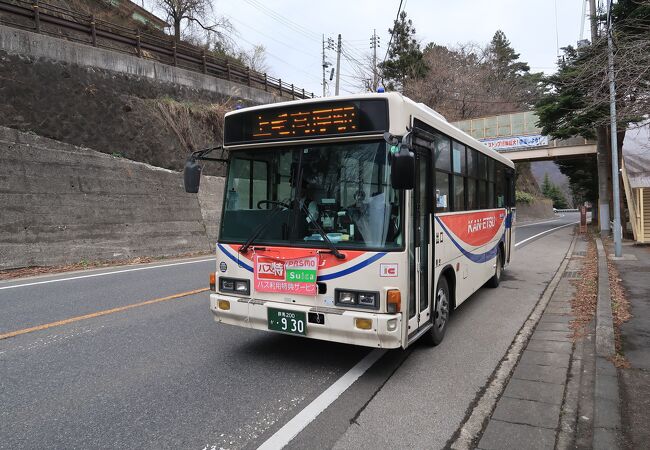 水上温泉郷での移動は便利