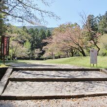 かつて社殿があった場所