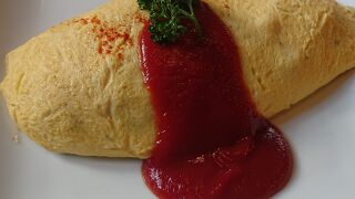 上野駅で美味しいオムライス