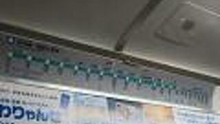 ラインカラーは緑色