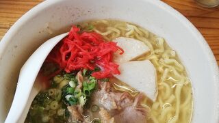 ソーキソバを初めて食べた