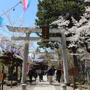 小諸城本丸の神社