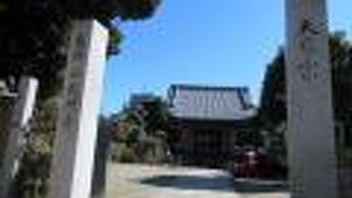 亀戸天神を東門から出るとすぐ