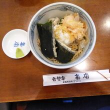 おろし蕎麦です