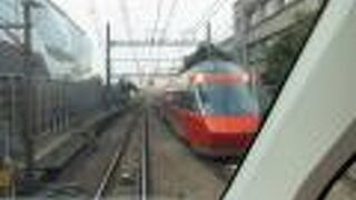 【GSE】運よく２列目がとれ、新宿～新百合ヶ丘は前の席が空席でした