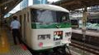 伊豆方面へまっしぐら、懐かしの185系