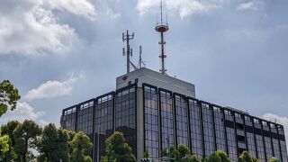 東海地方地方紙の本社ビル