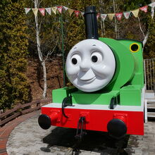 パーシーと写真がとれます