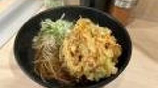 かき揚げ蕎麦！