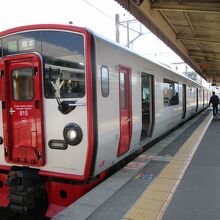 肥後大津（阿蘇くまもと空港）駅ホーム