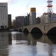 信濃川にかかる橋