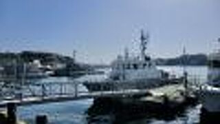 小さな港だった