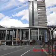 ＪＲ富山駅北口の大型コミュニティセンター