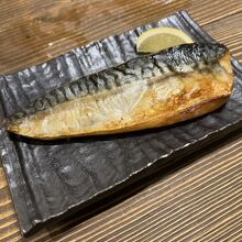 鯖の塩焼き