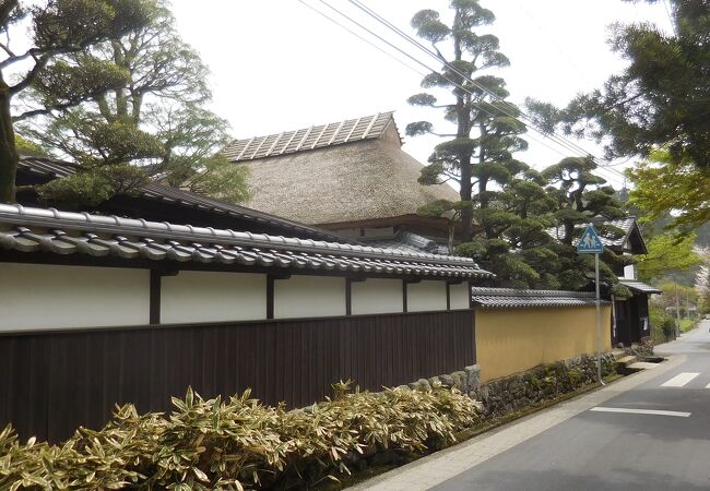 城下町に残る唯一の武家屋敷