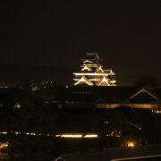 熊本城の展望台として開放されています