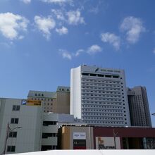 景色は都会ですね