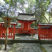 上宮本殿が鎮座の小椋山（亀山）の山神を祀る