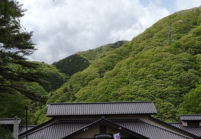 鬼怒川公園駅近く