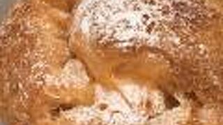 栗のシュークリームがとても美味しかった