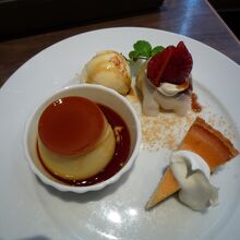 ４階のカフェ　モロゾフで食べたスイーツ