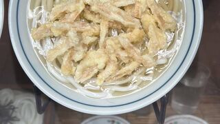 ダメ、ケータイ。うどんに集中すべし。