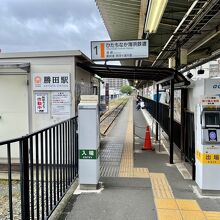 勝田駅1番線乗り場