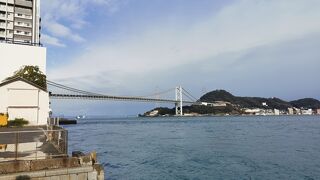 阿弥陀寺公園から関門海峡