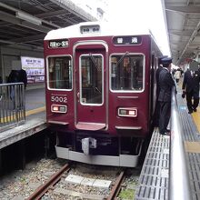 北線の5000系車両